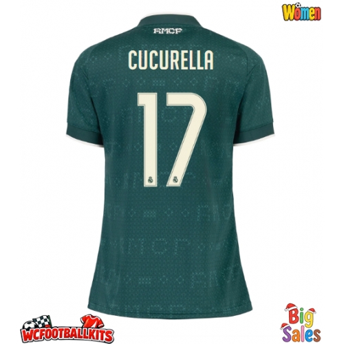 Real Madrid Marc Cucurella #17 Replica Away Stadium Shirt for Women 2026-27 Short Sleeve